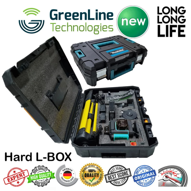 تراز لیزری ماکیتا مدل نور سبز 16 لاین